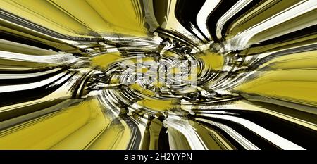 Abstrakte bunte Textur seltsame Kaleidoskop Hintergrund, Licht Malerei. Neon leuchten. Symmetrie und Reflexion. Festliche Dekoration. Stockfoto