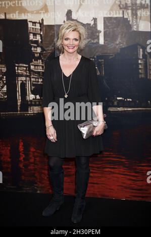 Sharon Small kommt bei den Crime Thriller Awards 2014 an The Grosvenor House Hotel - London Stockfoto