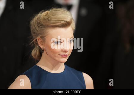 Natalie Dormer nimmt an den EE British Academy Film Awards 2015 im Royal Opera House, Covent Garden - London Teil Stockfoto