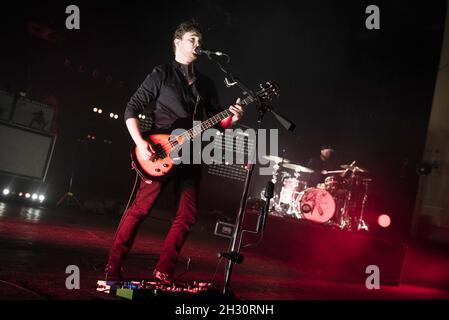 Royal Blood treten live in der O2 Academy, Brixton - London auf Stockfoto