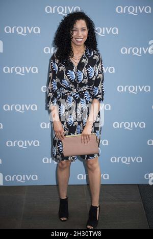 Margherita Taylor nimmt an den Arqiva Commercial Radio Awards 2015 im Roundhouse, Camden - London Teil Stockfoto