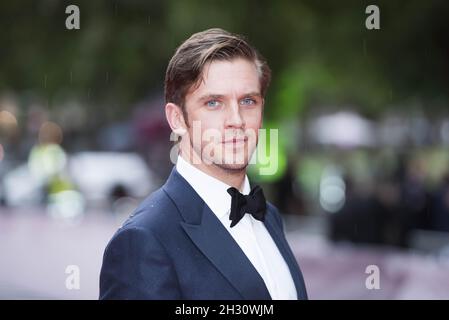 Dan Stevens kommt bei der BAFTA Downton Abbey-Festa im Richmond Theatre - London an Stockfoto