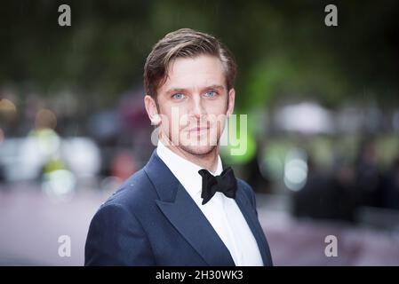 Dan Stevens kommt bei der BAFTA Downton Abbey-Festa im Richmond Theatre - London an Stockfoto