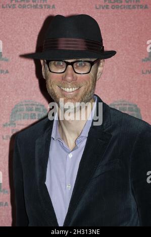 Stephen Merchant besucht Jurassic Park Live in der Royal Albert Hall, London. Bilddatum: Donnerstag, 3. November 2016. Bildnachweis sollte lauten: DavidJensen/EMPICS Entertainment Stockfoto