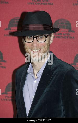 Stephen Merchant besucht Jurassic Park Live in der Royal Albert Hall, London. Bilddatum: Donnerstag, 3. November 2016. Bildnachweis sollte lauten: DavidJensen/EMPICS Entertainment Stockfoto