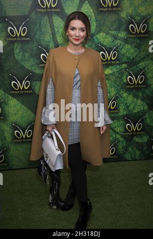 Candice Brown kommt bei der Pressekonferenz der „OVO“ des Cirque Du Soleil in der Royal Albert Hall, London, an. Bilddatum: Mittwoch, 10. Januar 2018. Bildnachweis sollte lauten: David Jensen/EMPICS Entertainment Stockfoto