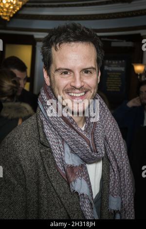 Andrew Scott nimmt an der ersten Pressekonferenz im Ambassadors Theatre, London, Teil. Bilddatum: Dienstag, 23. Januar 2018. Bildnachweis sollte lauten: David Jensen/ EMPICS Entertainment Stockfoto