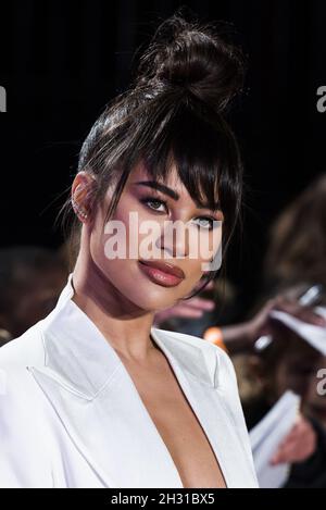 Montana Brown kommt bei den Daily Mirror Pride of Britain Awards 2018 im Grosvenor Hotel in London an. Bilddatum: Montag, 29th. Oktober 2018. Bildnachweis sollte lauten: David Jensen/ EMPICS Entertainment Stockfoto