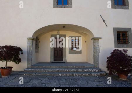 Europa, Italien, Toskana, Arezzo, das heilige Eremo-Kloster von Camaldoli, Nationalpark Foreste Casentinesi Stockfoto