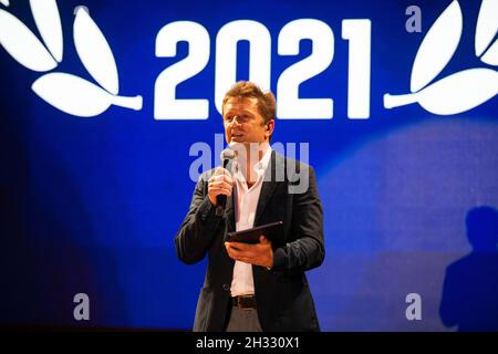 Allan McNish, während der Preisverleihung der European Le Mans Series 2021, am 24. Oktober 2021 auf dem Algarve International Circuit, in Portimao, Portugal - Foto: Joao Filipe/DPPI/LiveMedia Stockfoto