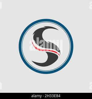 Letter S Business abstrakte Einheit Vektor-Logo Design-Vorlage Stock Vektor