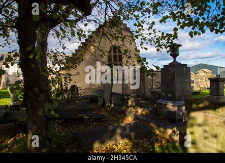 banff Friedhof aberdeenshire schottland. Stockfoto