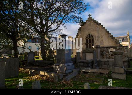 banff Friedhof aberdeenshire schottland. Stockfoto