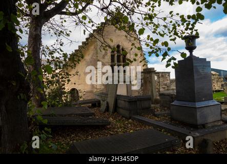 banff Friedhof aberdeenshire schottland. Stockfoto