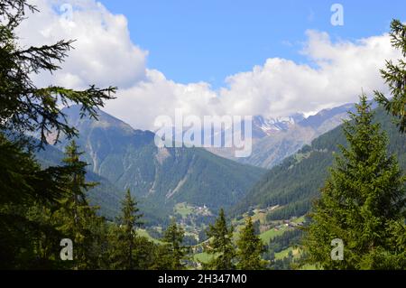 Val d'Ultimo in Südtirol Stockfoto
