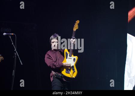 Johnny Marr live auf dem alten trafford Cricket Ground am 25. september 2021 Stockfoto