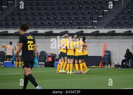 Matildas gegen Brasilien Stockfoto