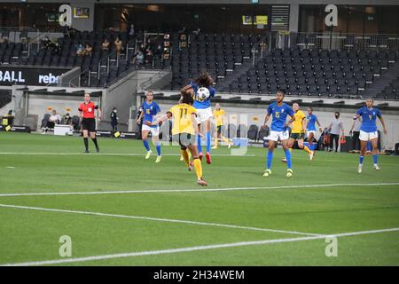 Matildas gegen Brasilien Stockfoto