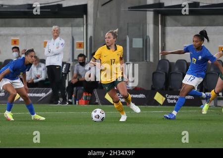 Matildas gegen Brasilien Stockfoto