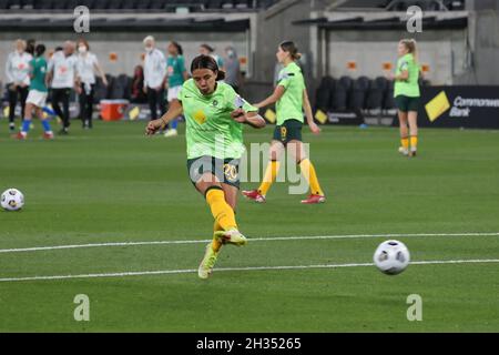 Matildas gegen Brasilien Stockfoto