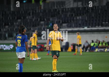 Matildas gegen Brasilien Stockfoto