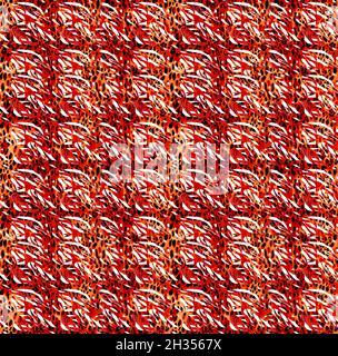 Nahtlose Textildruck.Abstrakten Hintergrund.Kleidung bunte Muster.Mehrfarbige Halbton Punkte Textur Hintergrund.konzentrische Kreise fraktal. Stockfoto