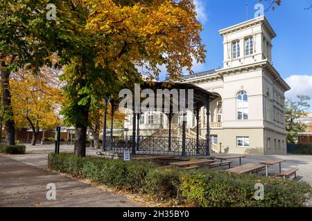 Letensky zamecek (1863, V.I. Ullmann), Letenske sady, Letna, Praha, Ceska republika / Letna sommerhouse, Letna Orchards, Prag, Tschechische republik Stockfoto