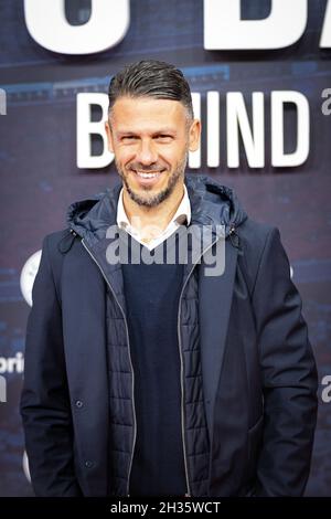 München, Deutschland. Oktober 2021. Martin Demichelis bei der Premiere vom FC Bayern - Behind the Legend am 25. Oktober 2021 im ARRI Kino in München. * Martin Demichelis bei der Premiere des FC Bayern - Behind the Legend am 25. Oktober 2021 im ARRI-Kino in München. (Foto: Alexander Pohl/Sipa USA) Quelle: SIPA USA/Alamy Live News Stockfoto