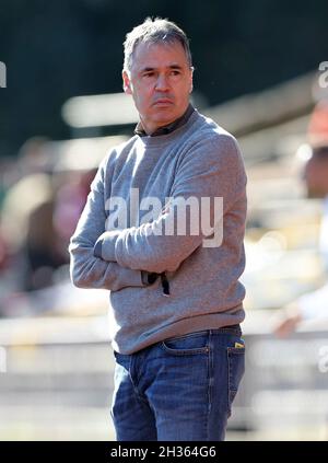 Dortmund, Deutschland. 24. Oktober 2021. firo: 24.10.2021, Fußball, 3. Bundesliga, Saison 2021/2022, BVB U23, Borussia Dortmund II - Viktoria kV? ln Andreas RETTIG, Managing Director Viktoria Credit: dpa/Alamy Live News Stockfoto