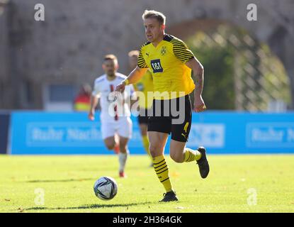 Dortmund, Deutschland. 24. Oktober 2021. firo: 24.10.2021, Fuvuball, Fußball, 3. Bundesliga, Saison 2021/2022, BVB U23, Borussia Dortmund II - Viktoria kV? ln Lennard MALONEY, BVB, Individual Action Credit: dpa/Alamy Live News Stockfoto