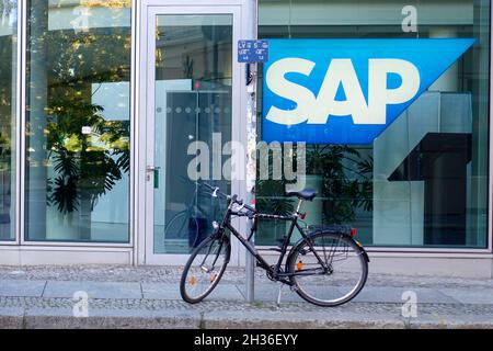 SAP in Berlin Stockfoto