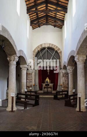 Kirche Santa Maria Impensole, Narni, Umbrien, Italien, Europa Stockfoto