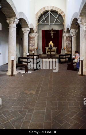 Kirche Santa Maria Impensole, Narni, Umbrien, Italien, Europa Stockfoto