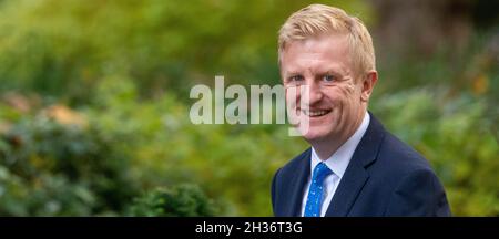 London, Großbritannien. Oktober 2021. Kabinettsminister in Downing Street, Oliver Dowden, Minister ohne Portfolio Kredit: Ian Davidson/Alamy Live News Stockfoto