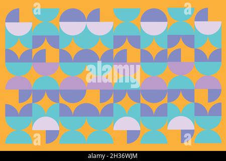 Zufällige abstrakte Vektordarstellung Stock Vektor