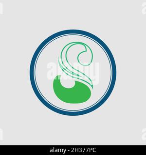 Letter S Business abstrakte Einheit Vektor-Logo Design-Vorlage Stock Vektor