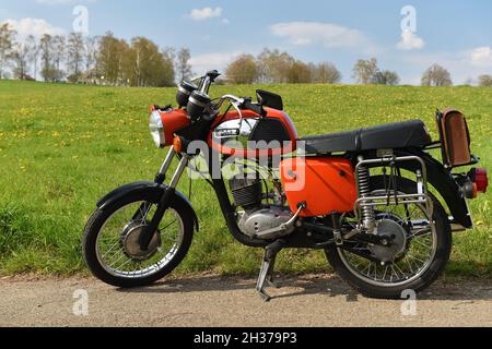 MZ TS 150 Stockfoto