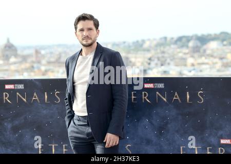 Die ganze Besetzung von Eternal bei der Fotocall in Rom Stockfoto