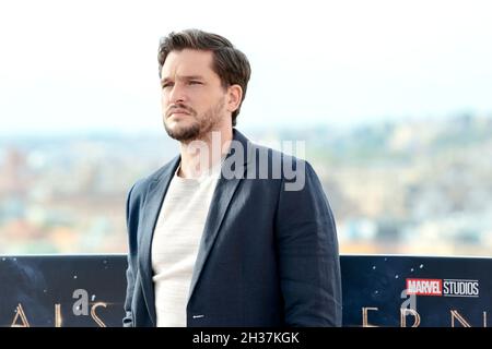 Die ganze Besetzung von Eternal bei der Fotocall in Rom Stockfoto