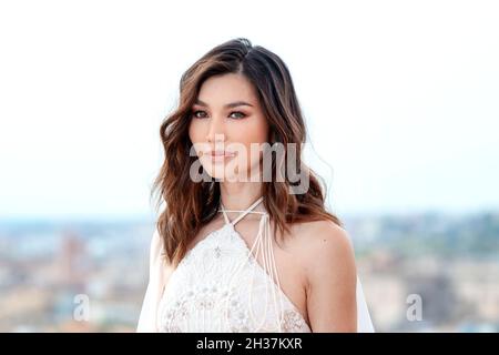 Die ganze Besetzung von Eternal bei der Fotocall in Rom Stockfoto