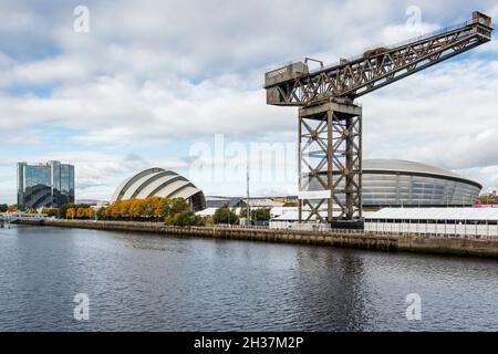 COP 26, Scottish Event Campus (SEC), Veranstaltungsort der UN-Klimakonferenz UK 2021, Glasgow, Schottland, Großbritannien Stockfoto
