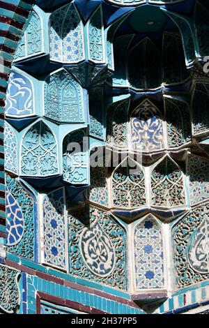 Kutlug Oko Mausoleum, Shah-i Zinda (Shohizinda) Gedenkkomplex, 11.-15. Jahrhundert, Nekropole, Samarkand, Usbekistan, Zentralasien Stockfoto