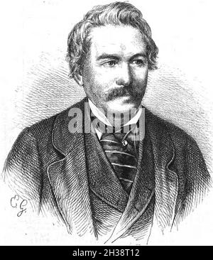 Sir Robert Hermann Schomburgk (5. Juni 1804 – 11. März 1865) Stockfoto