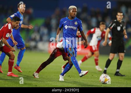 Getafe, Spanien. Oktober 2021. Florentino Luis (Getafe) Fußball/Fußball: Spanisches 'La Liga Santander'-Spiel zwischen Getafe CF 0-3 RC Celta de Vigo im Kolosseum Alfonso Perez in Getafe, Spanien. Quelle: Mutsu Kawamori/AFLO/Alamy Live News Stockfoto