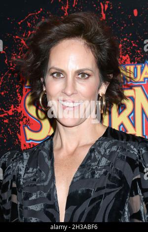 LOS ANGELES - Okt 26: Annabeth Gish bei den 46. Annual Saturn Awards im Marriott Convention Center am 26. Oktober 2021 in Burbank, CA Stockfoto