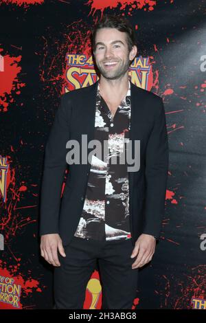 LOS ANGELES - Okt 26: Chace Crawford bei den 46. Annual Saturn Awards im Marriott Convention Center am 26. Oktober 2021 in Burbank, CA Stockfoto