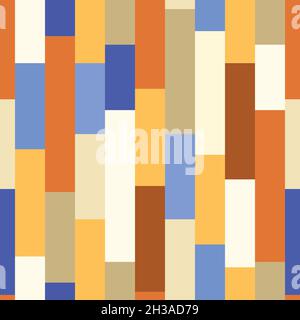 Nahtloses Retro-Streifenmuster. Stock Vektor