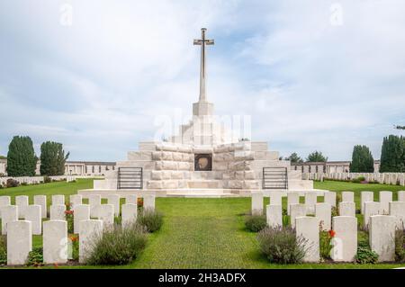 Tyne Cot Memorial Stockfoto