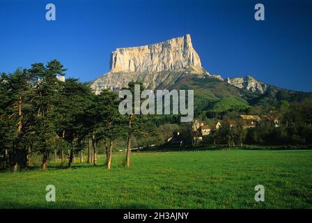 FRANKREICH. ISERE (38) VERCORS. MOUNT AIGUILLE Stockfoto