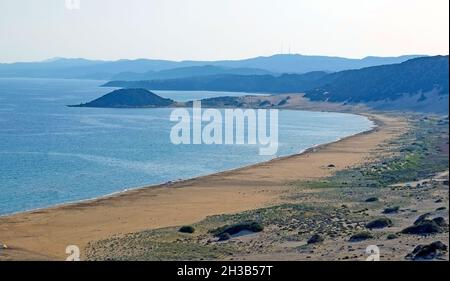 Golden Beach, Karpaz Peninsula, Dipkarpaz, Nordzypern Stockfoto
